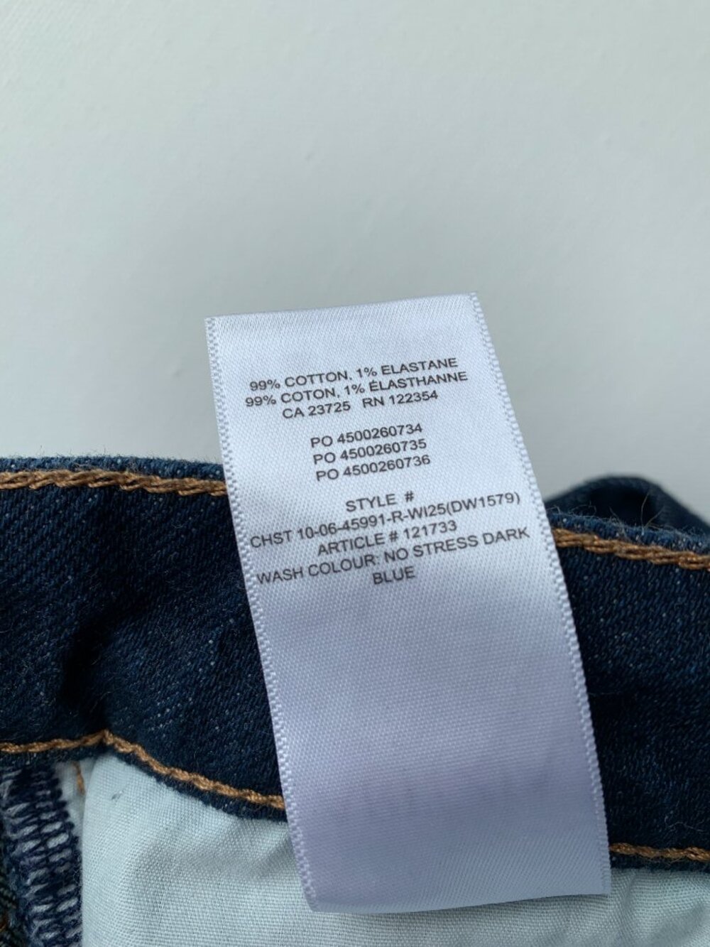 DENIM FORUM HIGH RISE WIDE LEG JEAN WOMEN'S SIZE 29 INDIGO BLUE - Picture 9 of 12